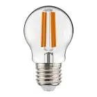 Noxion Lucent Lustre LED E27 Boule Filament Claire 4.5W 470lm - 827 Blanc Très Chaud | Dimmable - Équivalent 40W