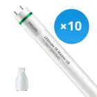 Lot 10x Philips Tube LED T8 MASTER (EM/Direct 230V) Ultra Efficiency 13.5W 2500lm - 840 Blanc Froid | 120cm - Équivalent 36W