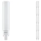 Lot 10x Ledvance Dulux 7W - 830 Blanc Chaud | 4-Pins - Équivalent 18W