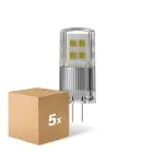 Lot 5x Ledvance Performance LED Capsule Claire G4 1.5W 200lm - 827 Blanc Très Chaud | Équivalent 20W