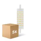 Lot 5x Ledvance  Performance LED R7s Double Ended 118mm Claire 15W 2000lm - 827 Blanc Très Chaud |  Équivalent 125W
