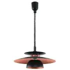 Eglo Suspension Luminaire Brenda Acier Noir | Convient pour E27