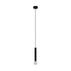 Eglo Suspension Luminaire Corteva Acier Noir | IP20 - Convient pour 1x E27 