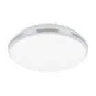 Eglo Mur et Plafonnier Pinetto Acier Blanc 15.6W 1900lm - 840 Blanc Froid | IP44 
