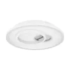 Eglo Mur et Plafonnier Tiriolo Acier Blanc Argent 14W 1800lm - 840 Blanc Froid | IP20 