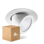Voordeelpak 4x Noxion LED Downlight Forza Wit 35W 3100lm 36D - 940 Koel Wit | 168mm - Beste Kleurweergave