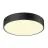 SLV Medo Pro 40 Wand en Plafondlamp Aluminium Zwart Rond 19W 2650lm - 930-940 CCT | IP50 - Beste Kleurweergave - Dimbaar 