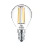 Philips Corepro LED Lustre E14 Kogel Filament Helder 4.3W 470lm - 840 Koel Wit | Vervangt 40W