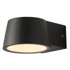 D'Lite Wandlamp Lira Zwart 7W 600lm 830 Warm Wit | IP54