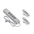 Voordeelpak 3x Calex Smart Stekkerdoos + USB BE/FR | Tuya Wi-Fi